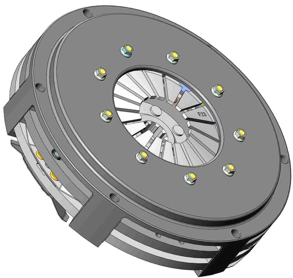AP Racing CP5242 Ø215mm Twin Plate Cerametallic Race Clutch (Push Type)