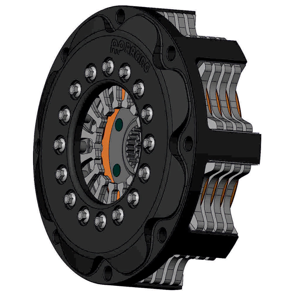 AP Racing CP6014 Ø140mm Four Plate Sintered Race Clutch (Push Type, Endurance)