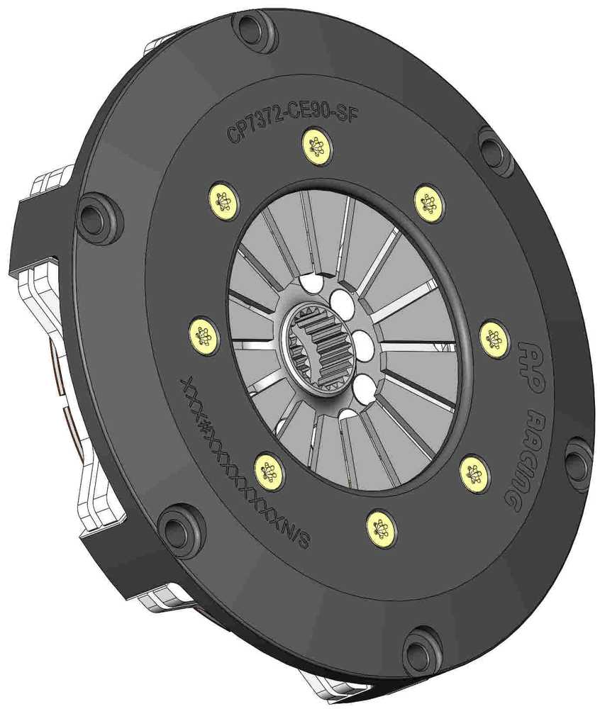 AP Racing CP7372 Ø184mm Twin Plate Sintered Race Clutch (Push Type)