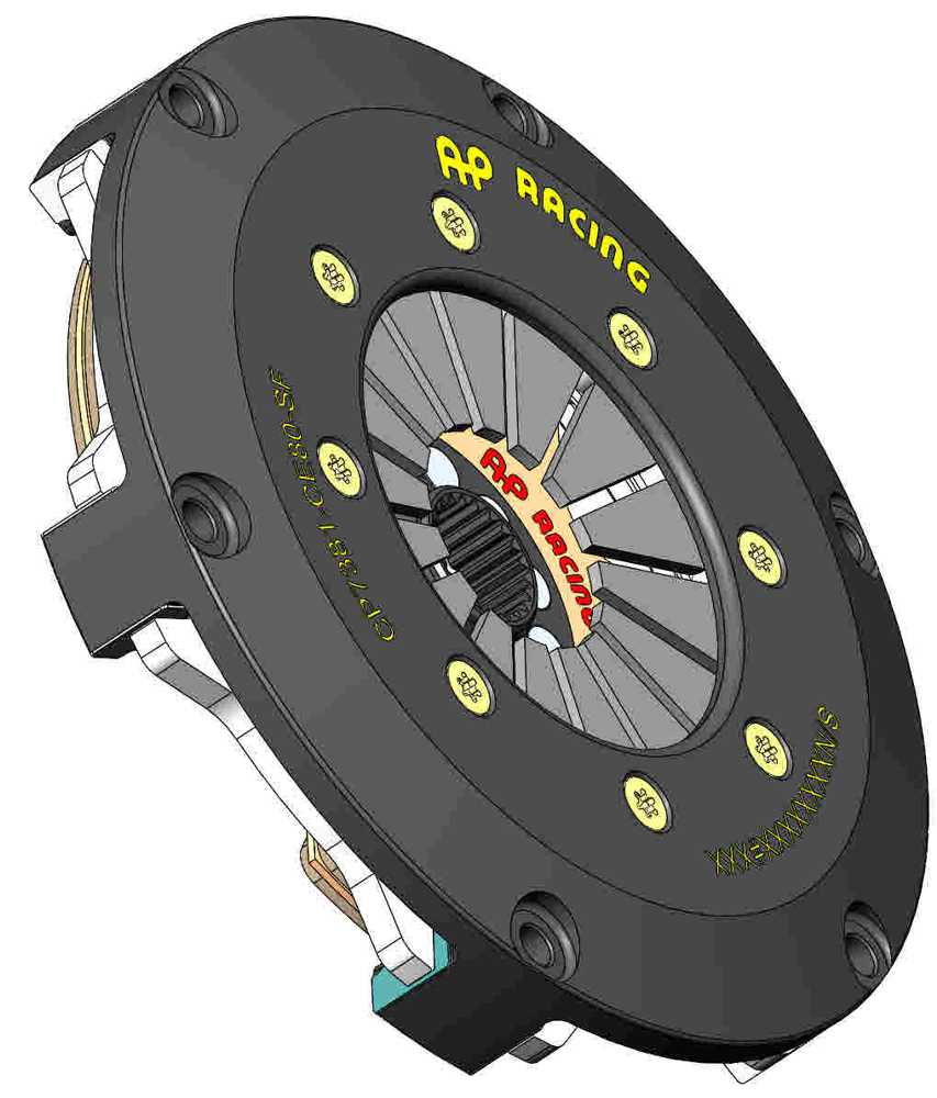 AP Racing CP7381 Ø184mm Single Plate Cerametallic Race Clutch (Push Type)