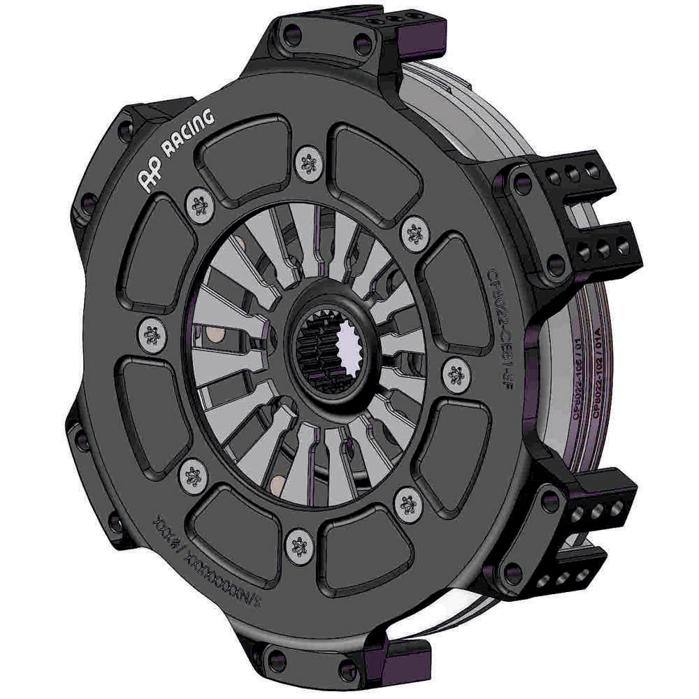 AP Racing CP8022 Ø184mm Twin Plate Sintered Race Clutch (Push Type, 'I' Drive)