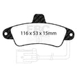 EBC Brakes Pad  and  Disc Kit (PD01KR282) Image 1