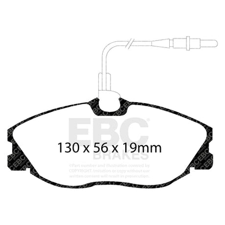 EBC Brakes Pad and Disc Kit (PDKF453) Image 1