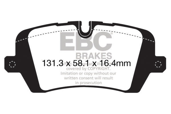 EBC Brakes Pad and Disc Full vehicle Kit (PD40K2323)
