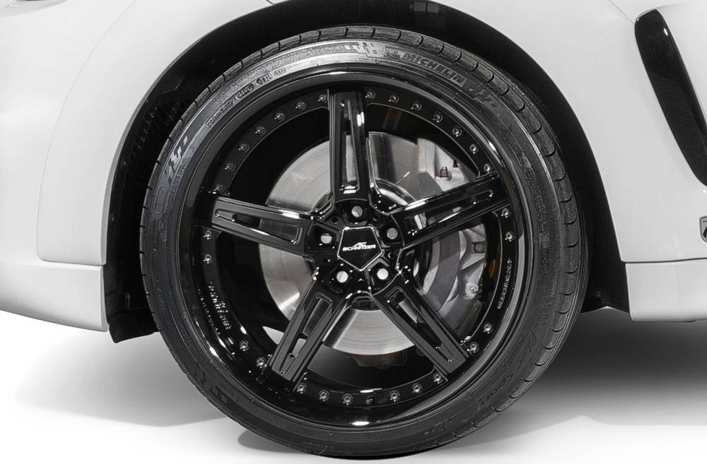 AC Schnitzer 23 Wheel & Tyre Set ac1 Multipiece Black Continental For