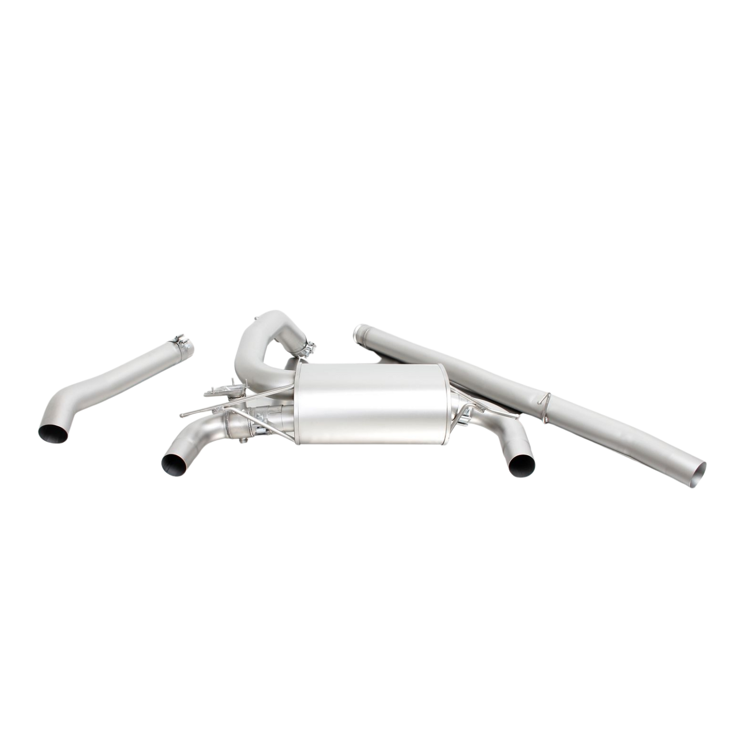 Cat-Back System for FORD Focus MK3 DYB 2x 115mm Chrome Engraved Tips