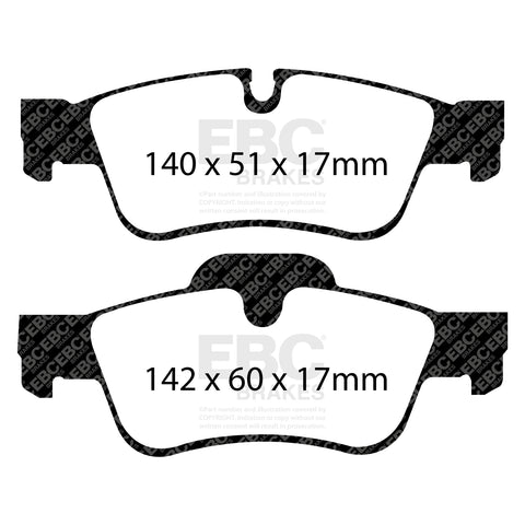 EBC Brakes Pad and Disc Kit (PDKR594)
