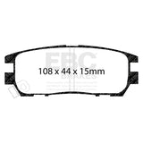 EBC Brakes Pad and Disc Kit (PDKR640) Image 4