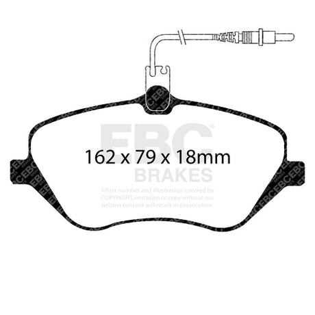 EBC Brakes Pad and Disc Kit (PDKF489) Image 2