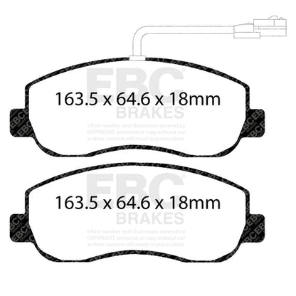 EBC Brakes Pad and Disc Kit (PDKF1461)