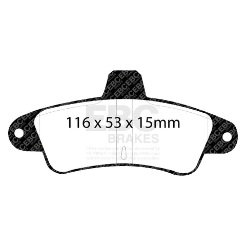 EBC Brakes Pad and Disc Kit (PDKR313) Image 1