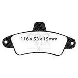 EBC Brakes Pad and Disc Kit (PDKR313) Image 1