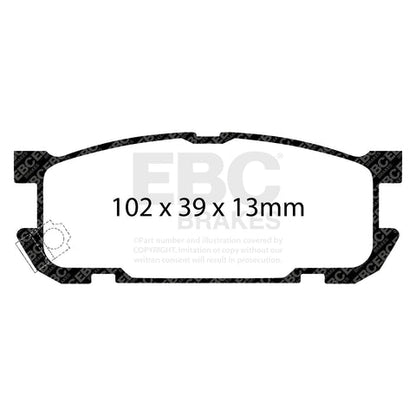 EBC Brakes Pad and Disc Kit (PD11KR206) Image 1