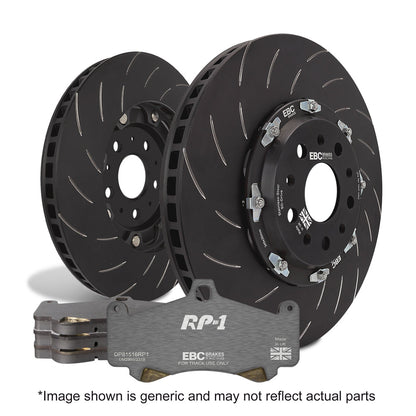 EBC Brakes Racing Pad and 2-Piece Fully-Floating Disc Kit (P2DK014RP1)