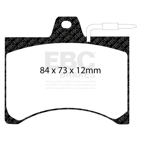 EBC Brakes Pad and Disc Kit (PDKF436)