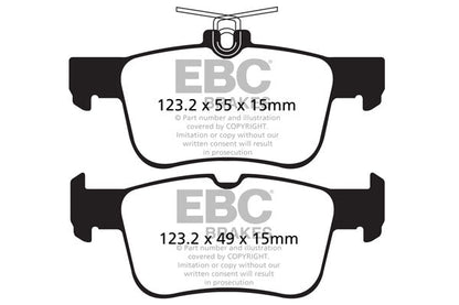 EBC Brakes Pad and Disc Full vehicle Kit (PD40K2373) Image 3