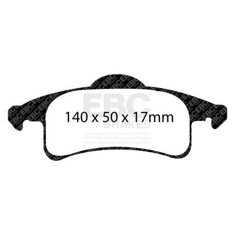 EBC Brakes Pad and Disc Kit (PDKR467) Image 2