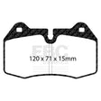 EBC Brakes Pad and Disc Full vehicle Kit (PD40K1396) Image 1
