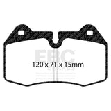 EBC Brakes Pad and Disc Full vehicle Kit (PD40K1396) Image 1