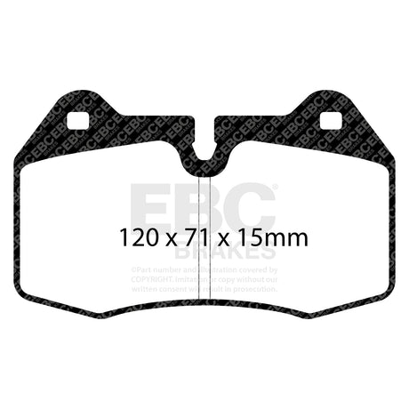 EBC Brakes Pad and Disc Full vehicle Kit (PD40K1396) Image 1