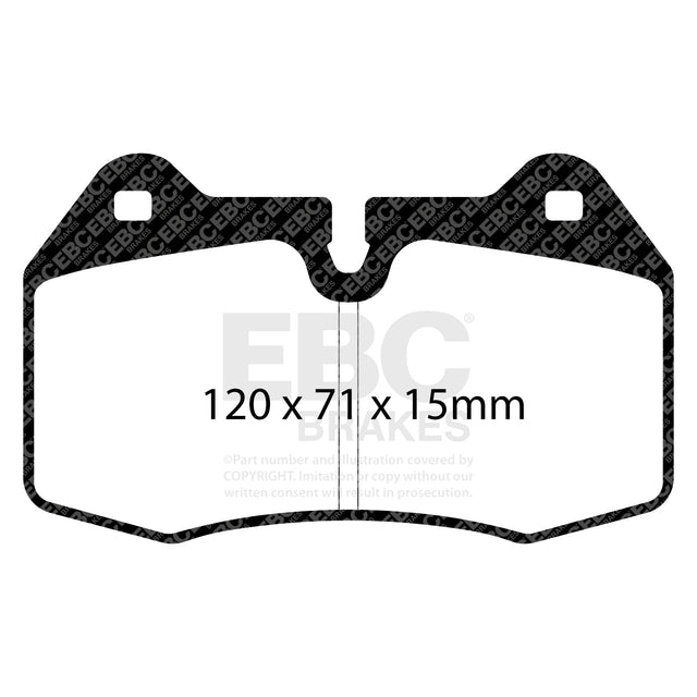 EBC Brakes Pad and Disc Full vehicle Kit (PD40K1396) Image 1