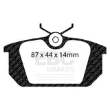 EBC Brakes Pad and Disc Full vehicle Kit (PD40K077) Image 4