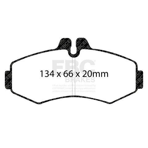 EBC Brakes Pad and Disc Full vehicle Kit (PD40K1257)