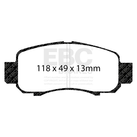 EBC Brakes Pad and Disc Kit (PDKF892) Image 2