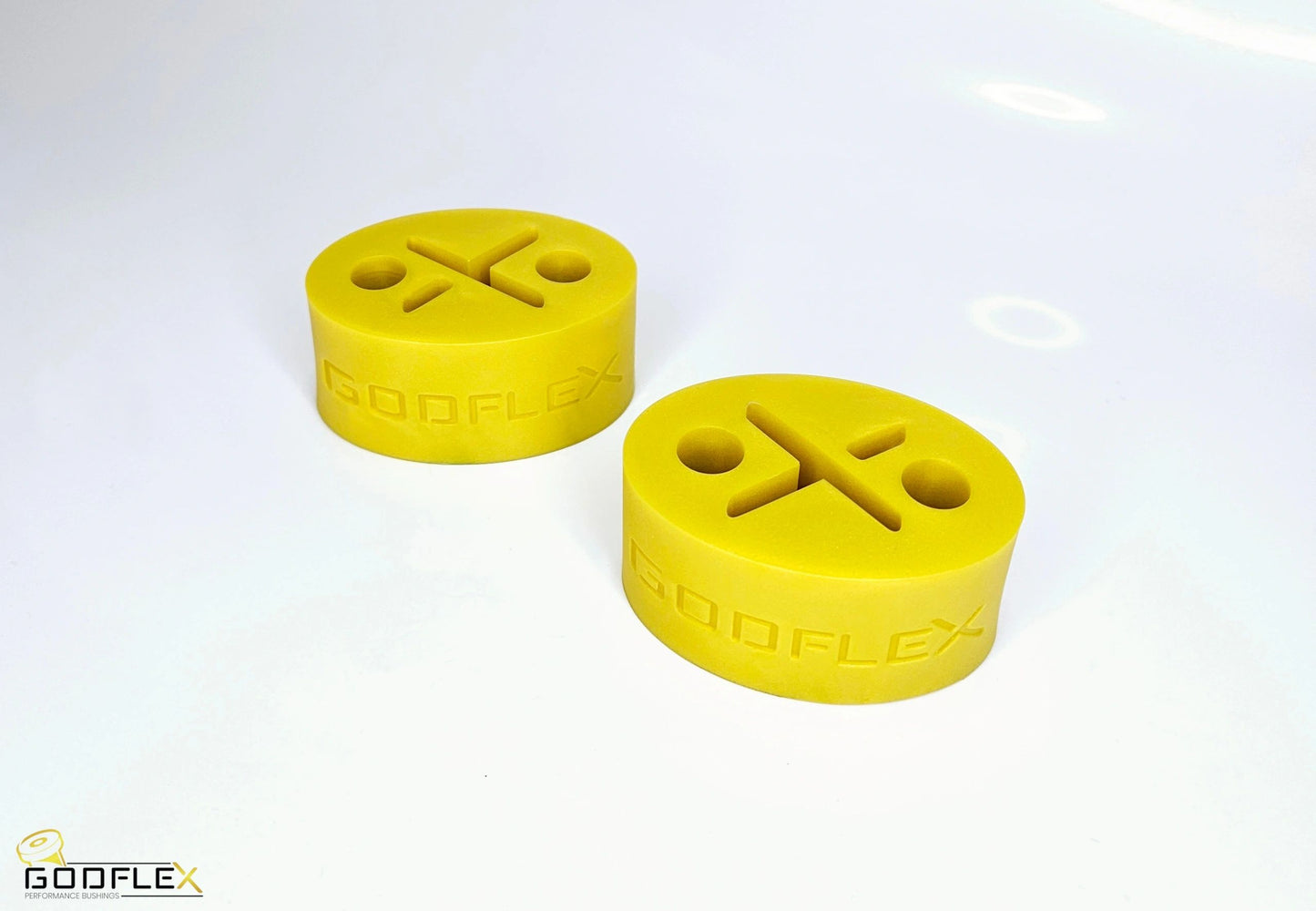 Rigid Exhaust Mount Hanger Bushes Pair Volkswagen Golf Mk7 (2012-2019)