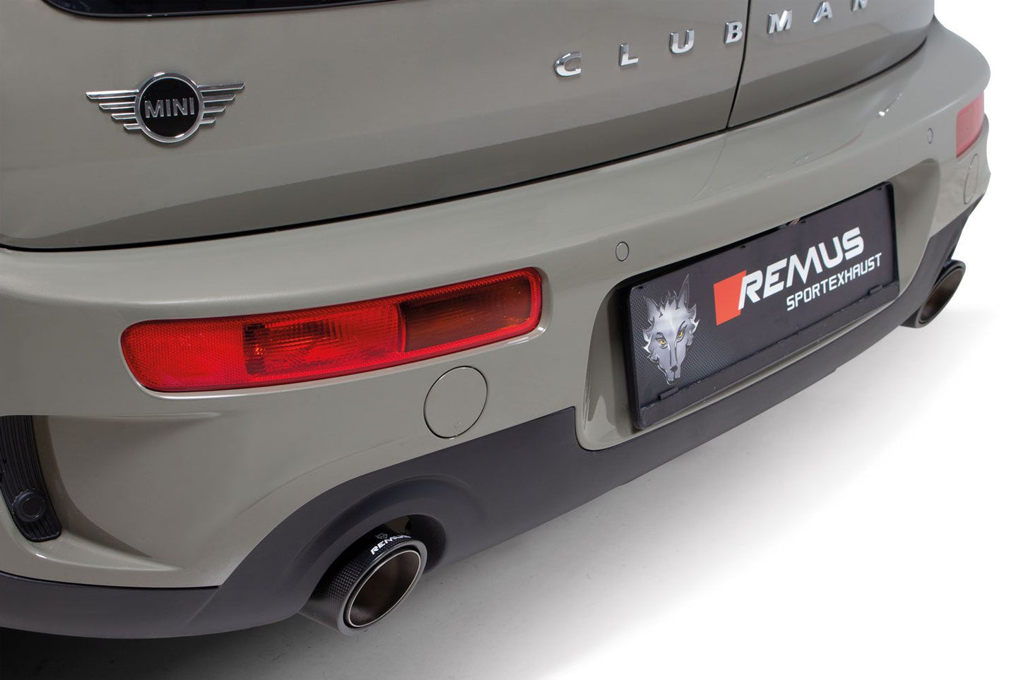 GPF-Back Exhaust System for Mini Cooper S F54 Racing Non-Resonated | 2x 102mm Black Chrome Rolled Edge Tips