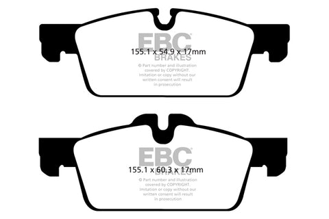 EBC Brakes Pad and Disc Full vehicle Kit (PD40K1523)