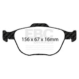 EBC Brakes Pad and Disc Kit (PDKF732) Image 1