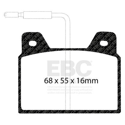 EBC Brakes Pad and Disc Full vehicle Kit (PD40K1520)
