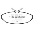 EBC Brakes Pad and Disc Kit (PD03KR312) Image 1