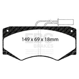 EBC Brakes Pad and Disc Kit (PDKF976) Image 4