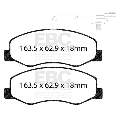 EBC Brakes Pad and Disc Full vehicle Kit (PD40K1411)