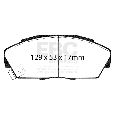 EBC Brakes Pad and Disc Kit (PD03KF576) Image 4