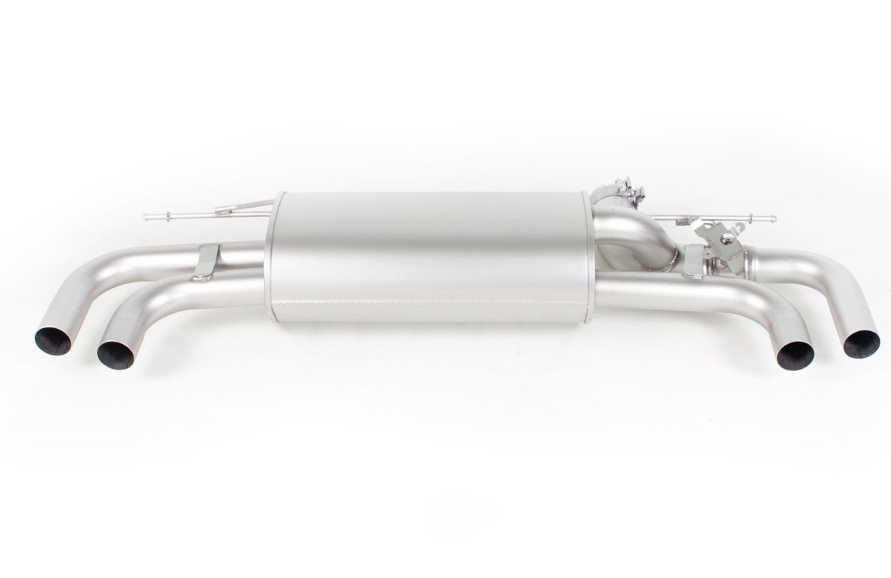 Sport Exhaust System for BMW 5 Series G30/G31 (G5L) 540i/x Racing Non-Resonated | 4x GT Titanium Scotched Tips