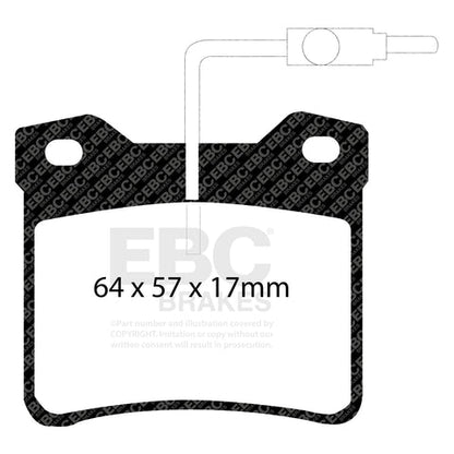 EBC Brakes Pad and Disc Full vehicle Kit (PD40K1530)