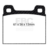 EBC Brakes Pad and Disc Kit (PDKR610) Image 3