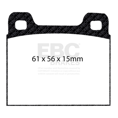 EBC Brakes Pad  and  Disc Kit (PD01KF1121)