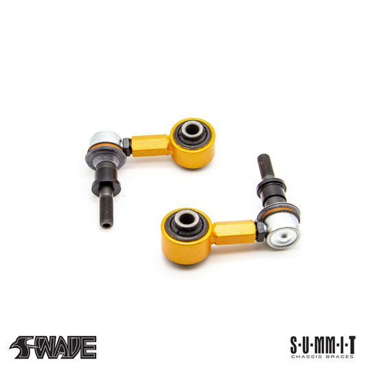 SWAVE &amp; SUMMIT Adjustable Stabilizer Links 75 - 95mm for Toyota Yaris GR Image 1