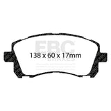 EBC Brakes Pad  and  Disc Kit (PD02KF462) Image 2