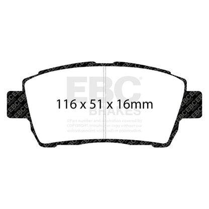 EBC Brakes Pad and Disc Kit (PD11KF318) Image 1