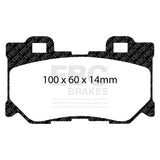 EBC Brakes Pad and Disc Full vehicle Kit (PD40K946) Image 5