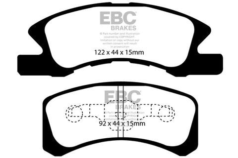 EBC Brakes Pad and Disc Kit (PDKF564) Image 4