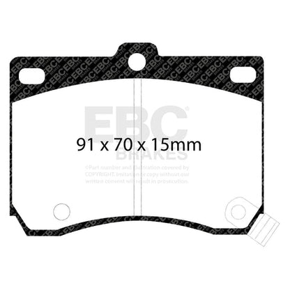EBC Brakes Pad and Disc Kit (PD11KF1081) Image 3