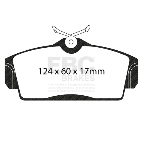 EBC Brakes Pad and Disc Kit (PD11KF272) Image 3