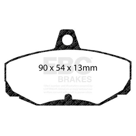 EBC Brakes Pad and Disc Kit (PDKR316) Image 1