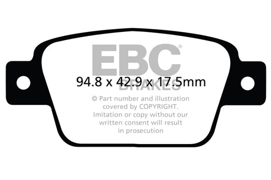 EBC Brakes Pad and Disc Full vehicle Kit (PD40K669)